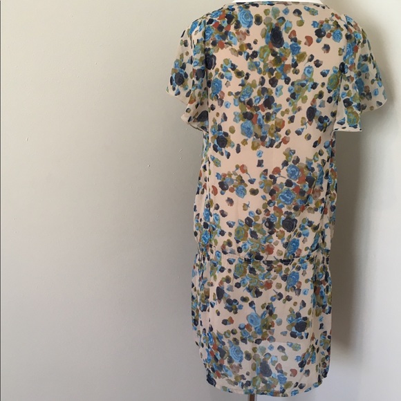 Branch et Pot Dress Floral Mixed Print Butterfly - Picture 7 of 8